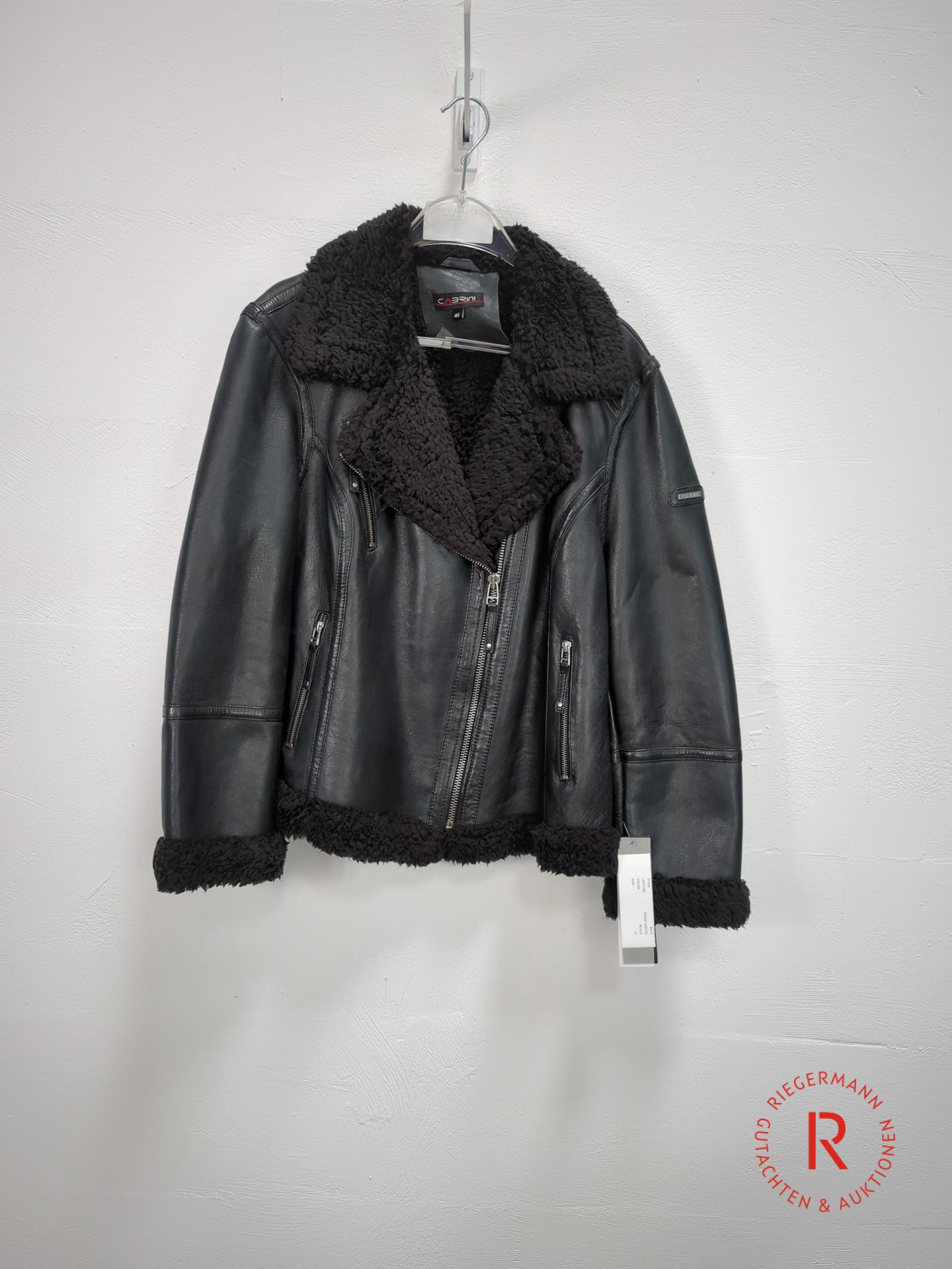 DAMEN LEDERJACKE GRÖSSE 46